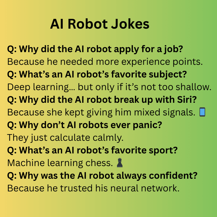 AI Robot Jokes