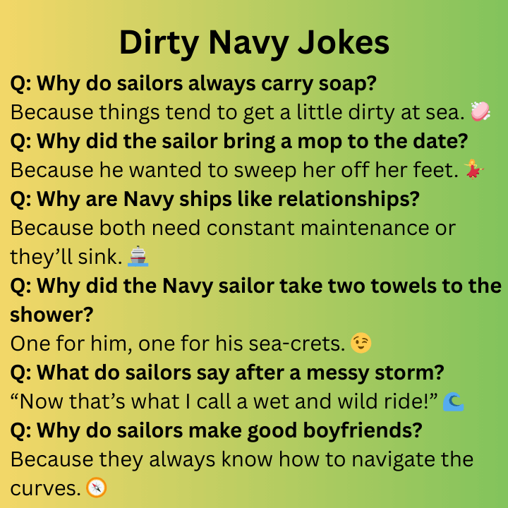DIRTY NAVY JOKES