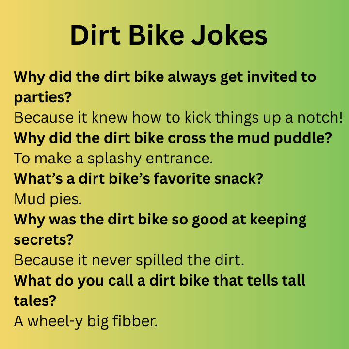Dirt Bike Jokes 