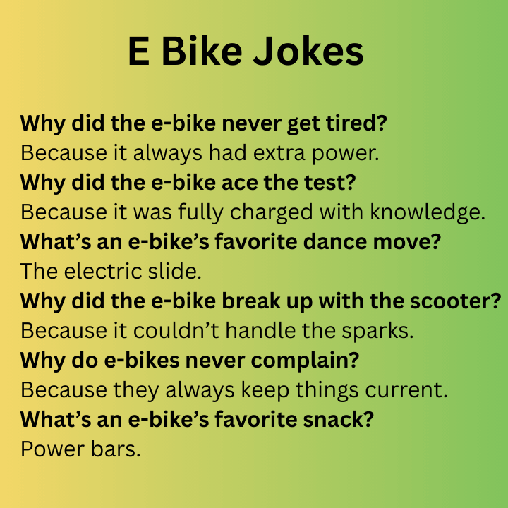E Bike Jokes 