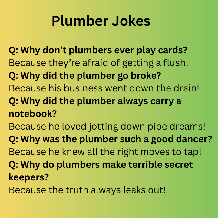 Plumber Jokes