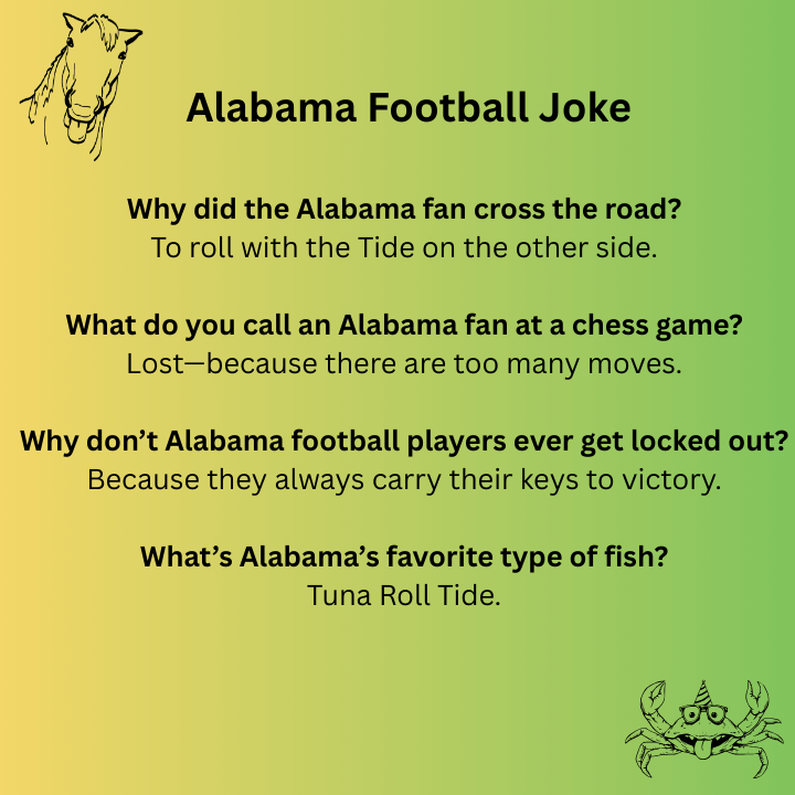 Alabama Football Joke