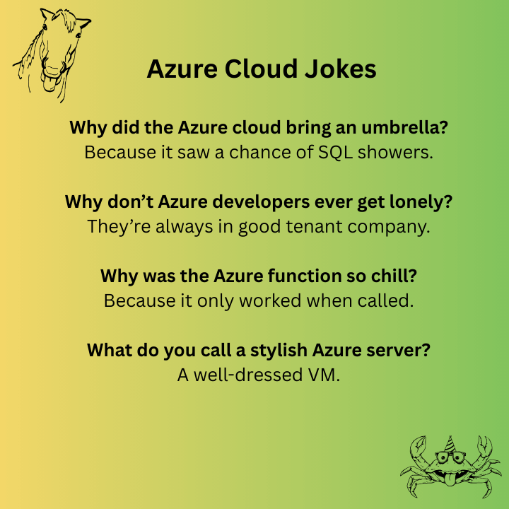 Azure Cloud Jokes 