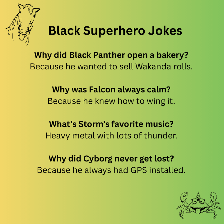 Black Superhero Jokes