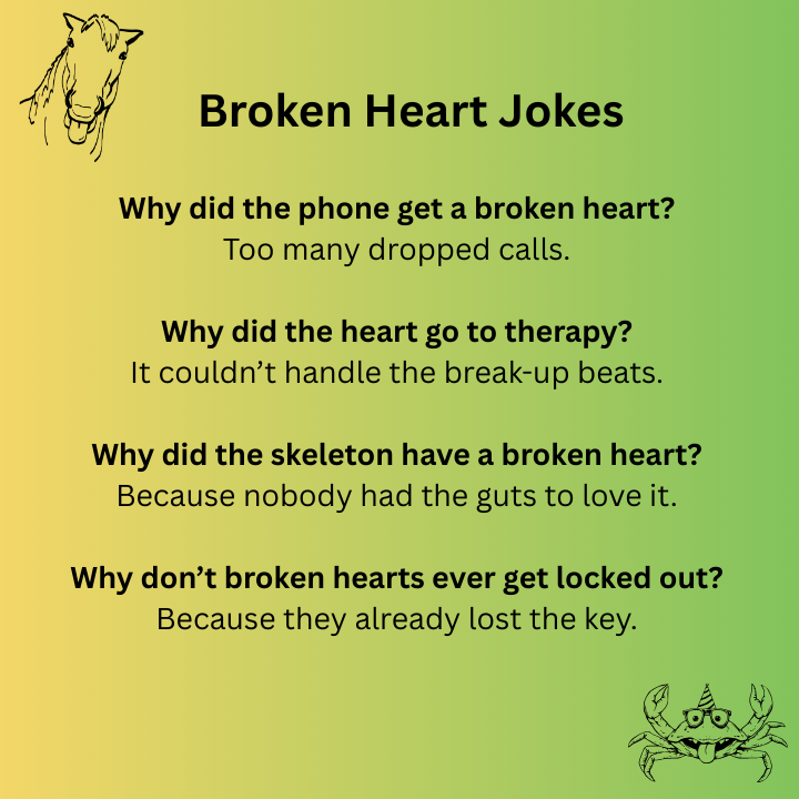Broken Heart Jokes