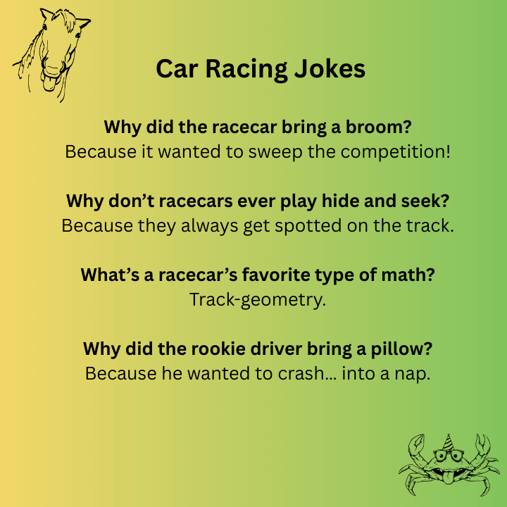Car Racing Jokes