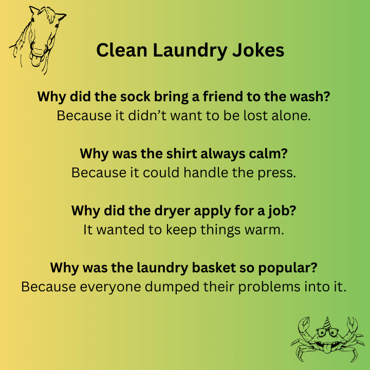 Clean Laundry Jokes