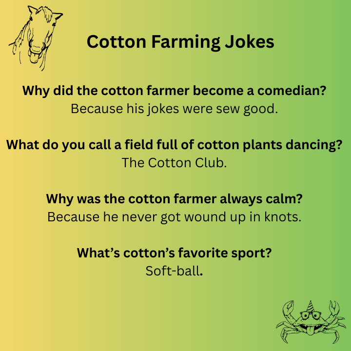 Cotton Farming Jokes
