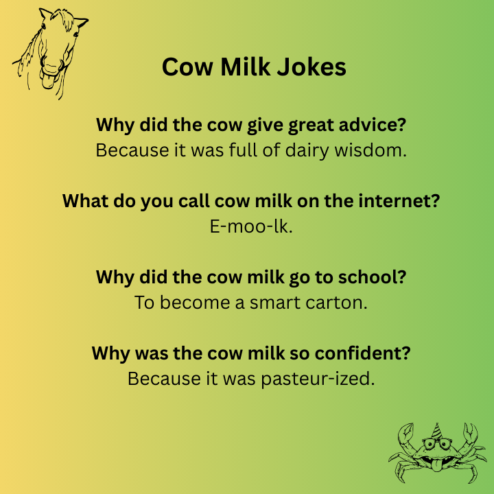 Cow Milk Jokes