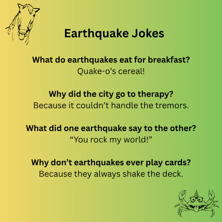 Earthquake Jokes 