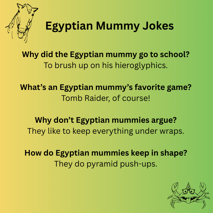 Egyptian Mummy Jokes 