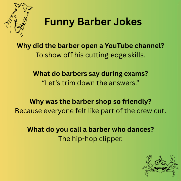 Funny Barber Jokes