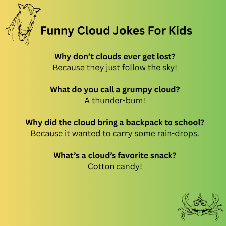 Funny Cloud Jokes For Kids