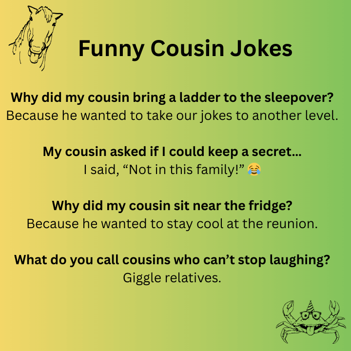 Funny Cousin Jokes