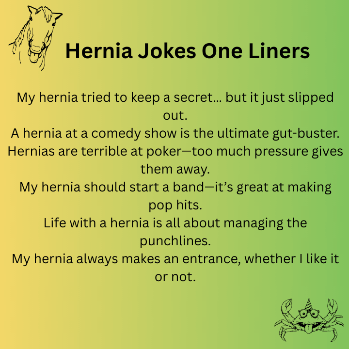 Hernia Jokes One Liners