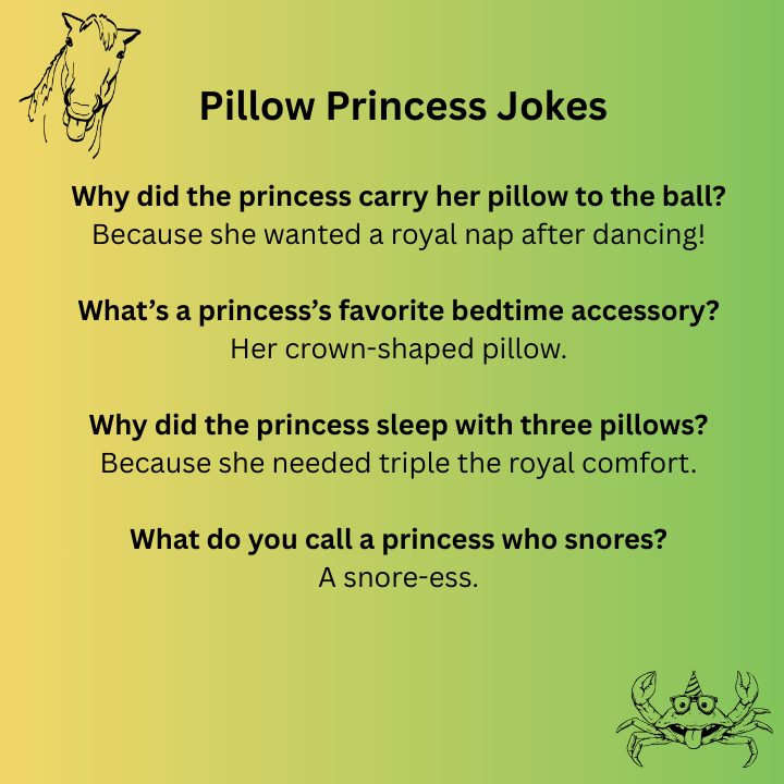 Pillow Princess Jokes