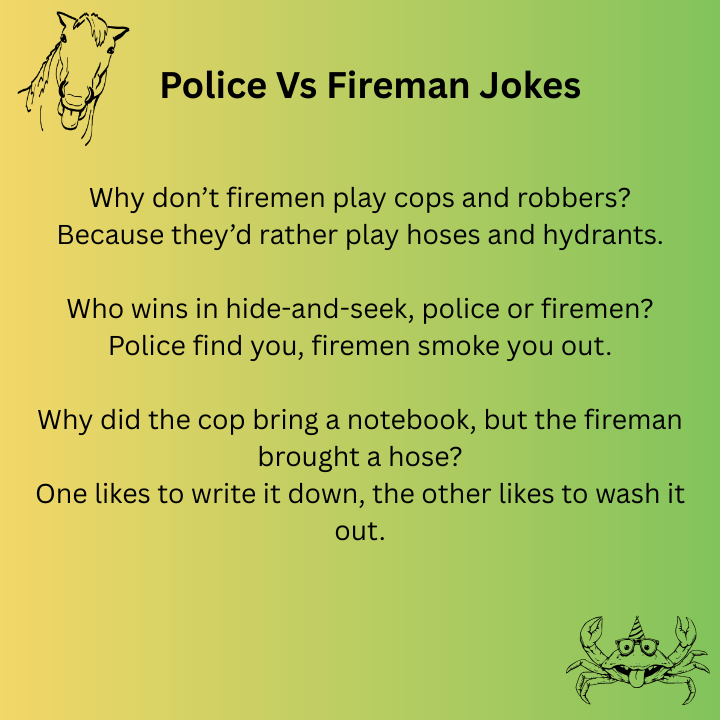 Police Vs Fireman Jokes