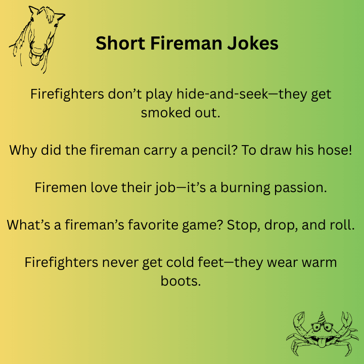 Short Fireman Jokes 