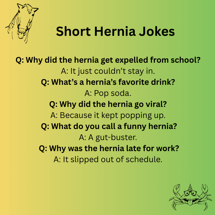 Short Hernia Jokes 