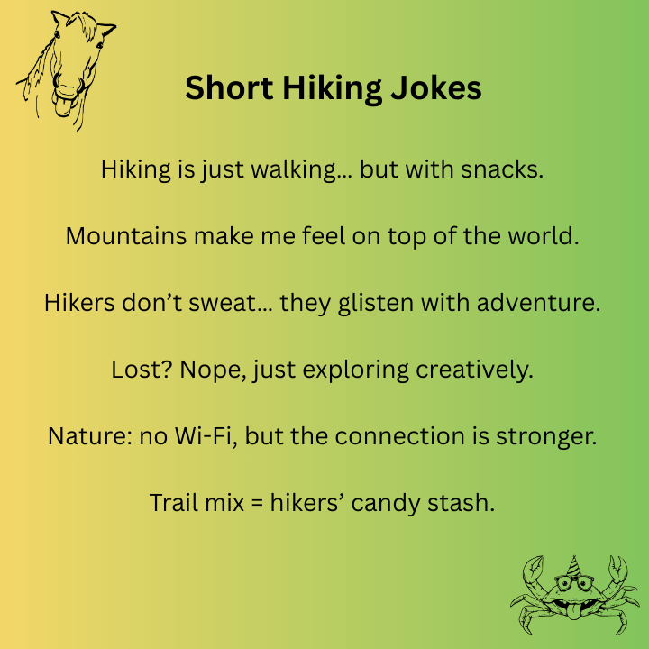 Short Hiking Jokes