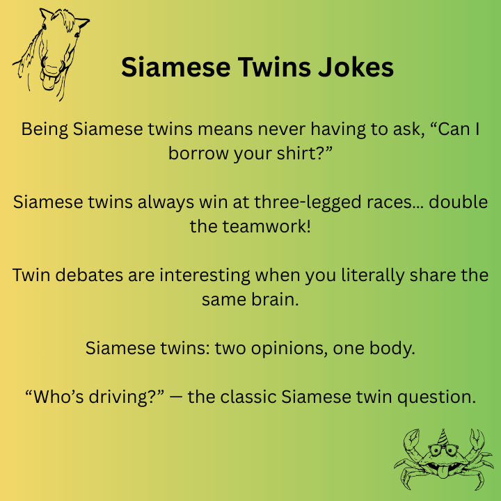 Siamese Twins Jokes