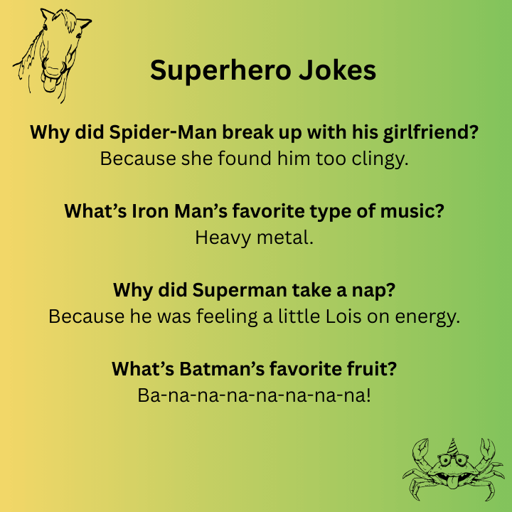 Superhero Jokes