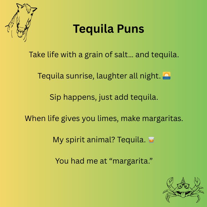 Tequila Puns