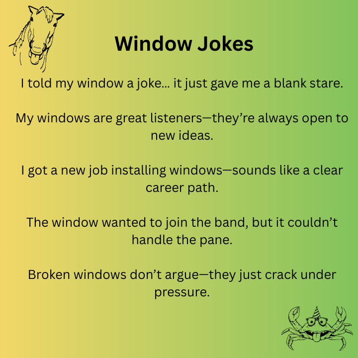 Window Jokes 