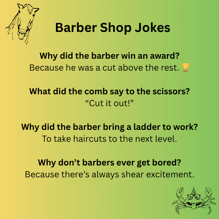 Barber Shop Jokes