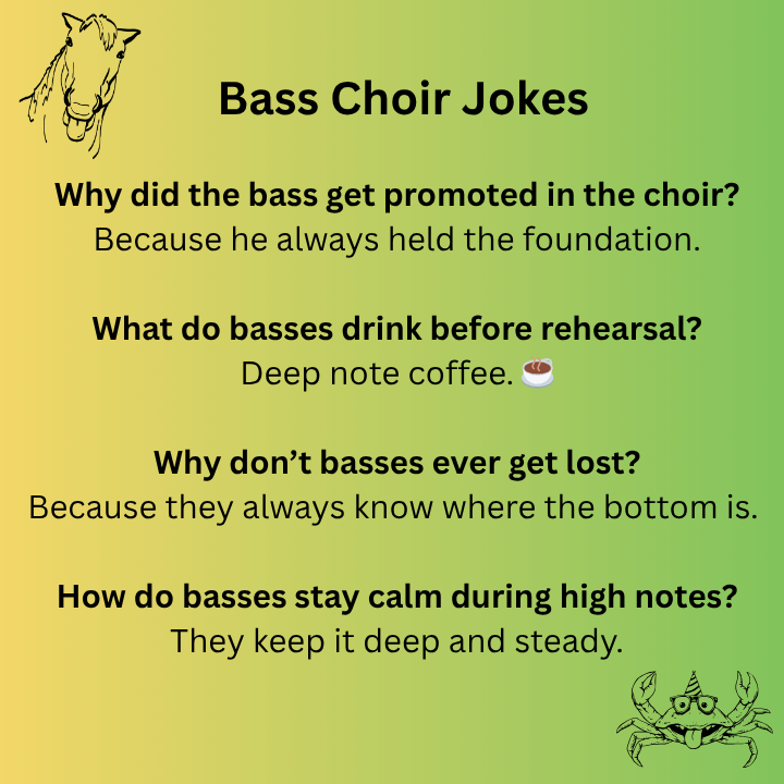 Bass Choir Jokes
