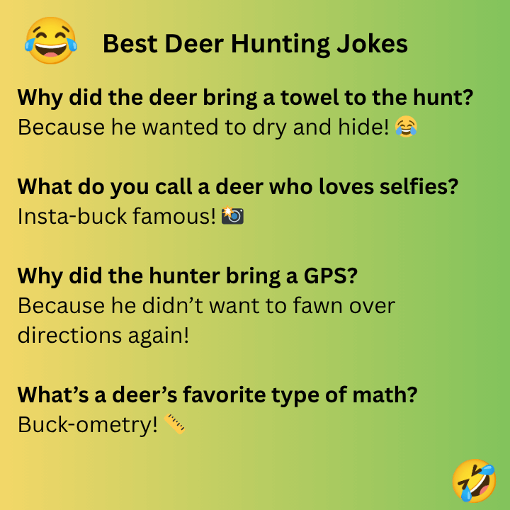 Best Deer Hunting Jokes