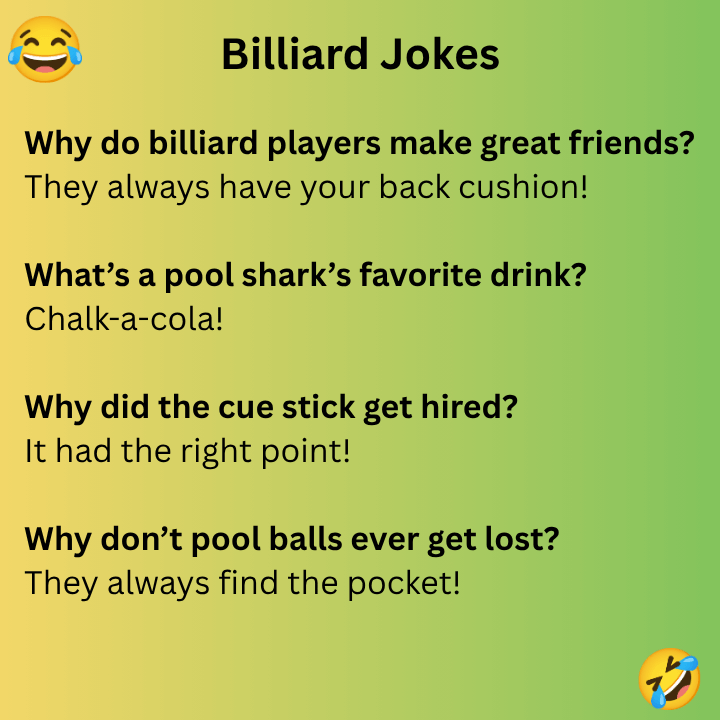 Billiard Jokes