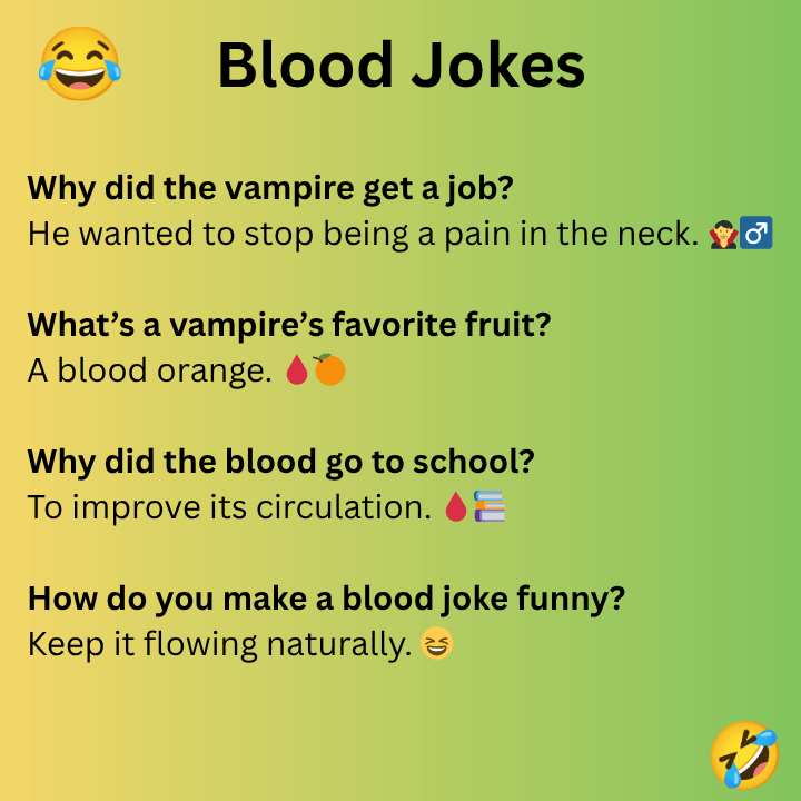 Blood Jokes 
