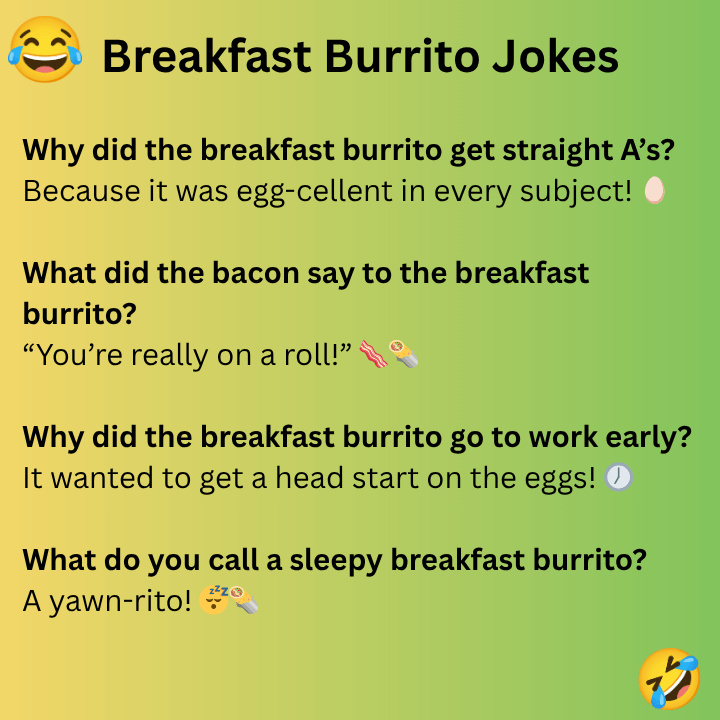 Breakfast Burrito Jokes