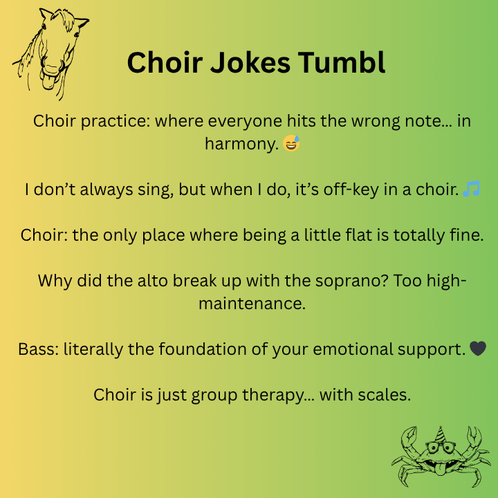 Choir Jokes Tumbl
