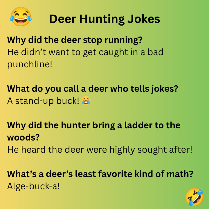Deer Hunting Jokes