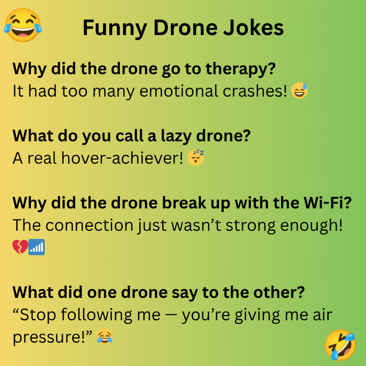 Funny Drone Jokes