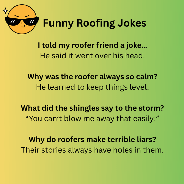 Funny Roofing Jokes