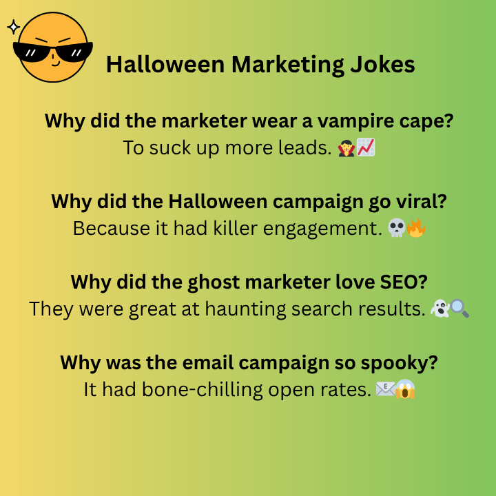 Halloween Marketing Jokes