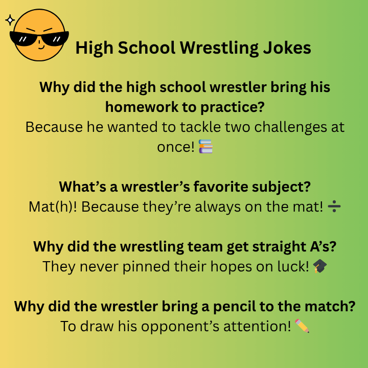 High School Wrestling Jokes