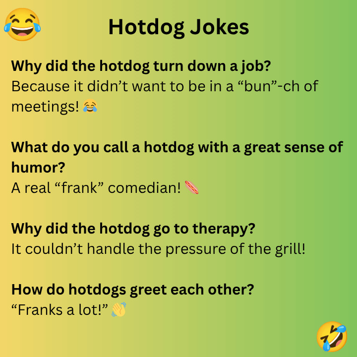 Hotdog Jokes