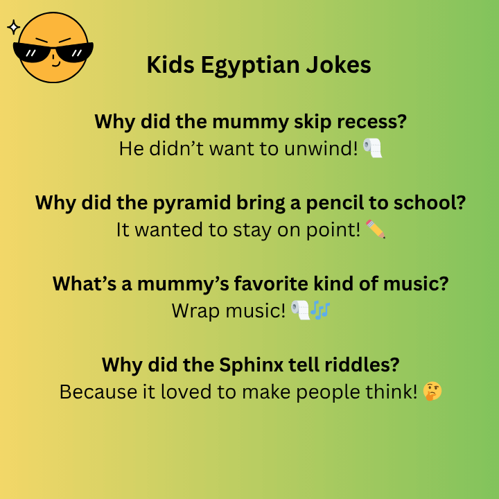 Kids Egyptian Jokes