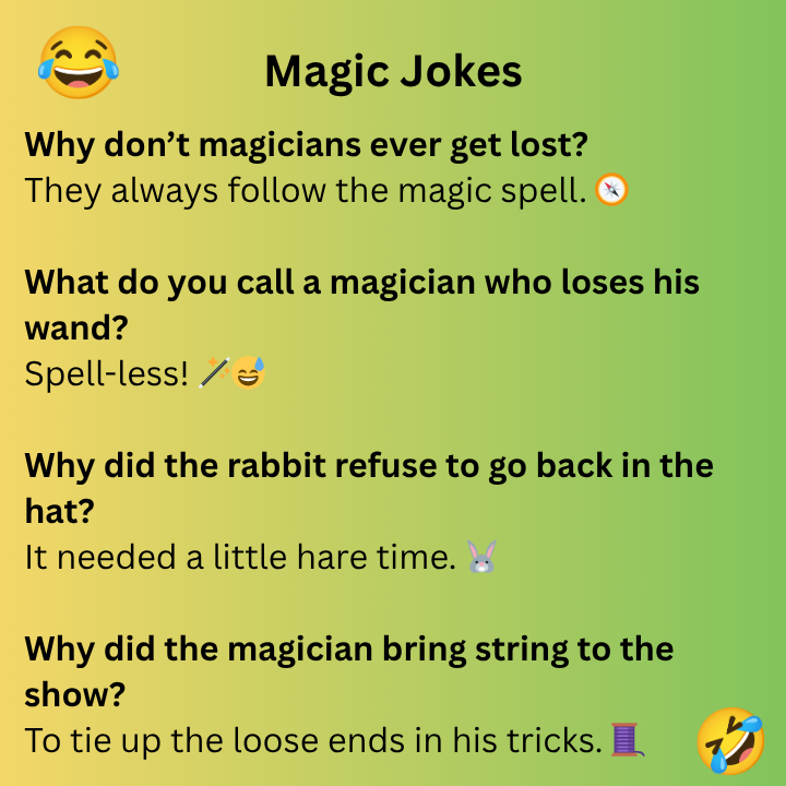 Magic Jokes