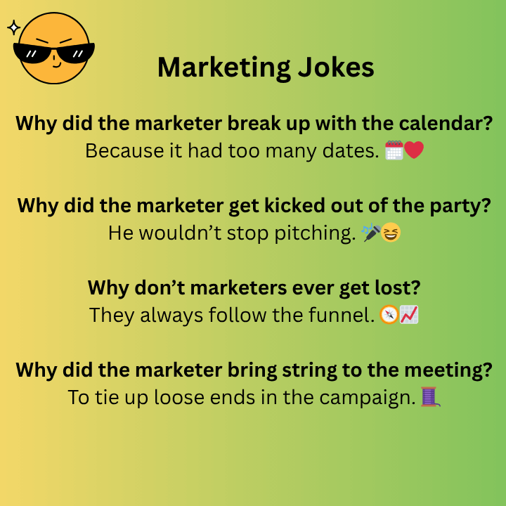 Marketing Jokes