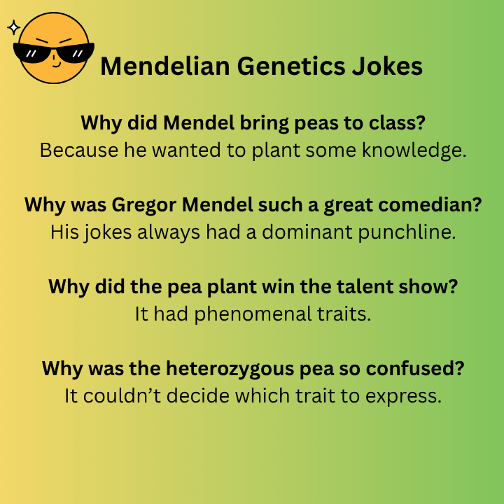 Mendelian Genetics Jokes