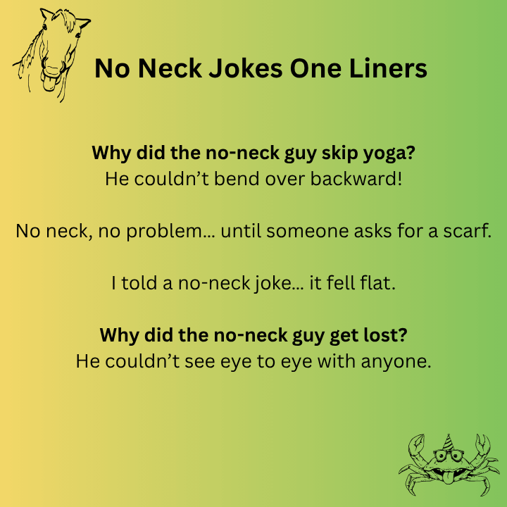  Neck Jokes One Liners
