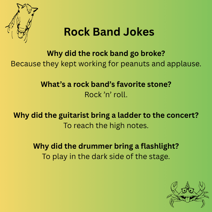 Rock Band Jokes