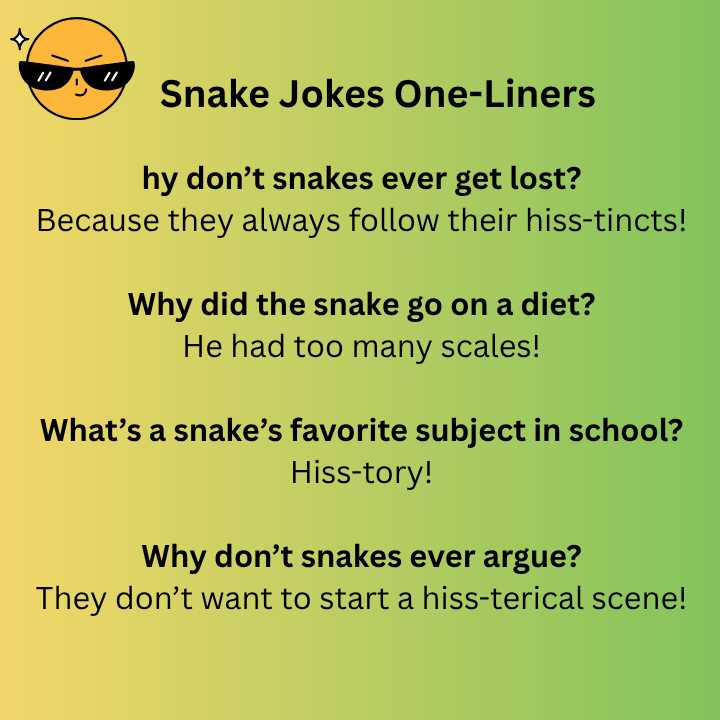 Snake Jokes One-Liners
