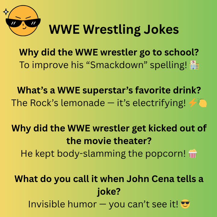 WWE Wrestling Jokes