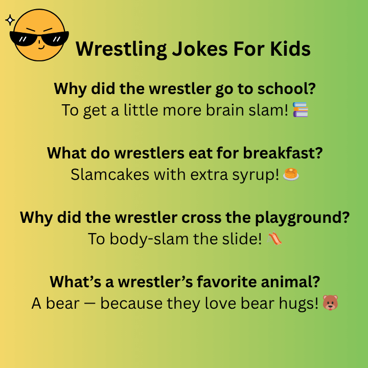Wrestling Jokes For Kids